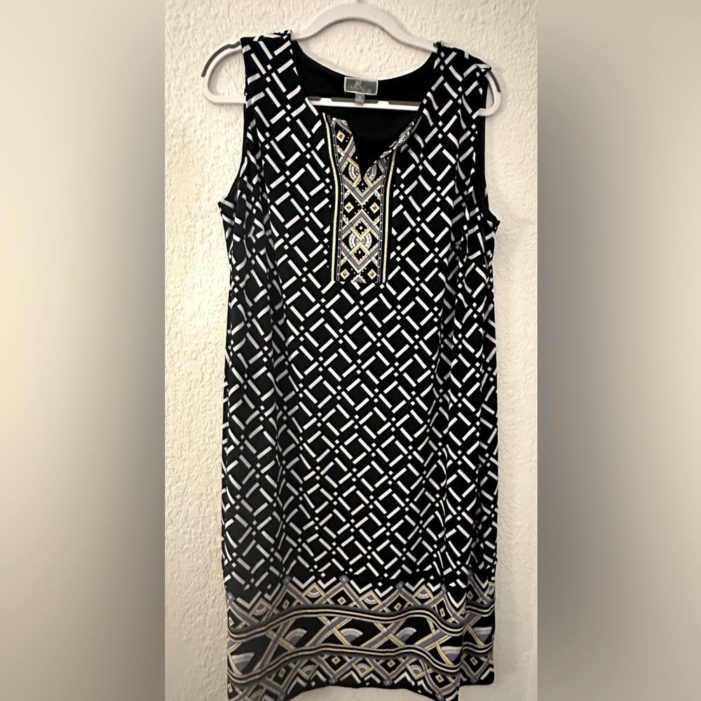 JM Collection dress with some bling!